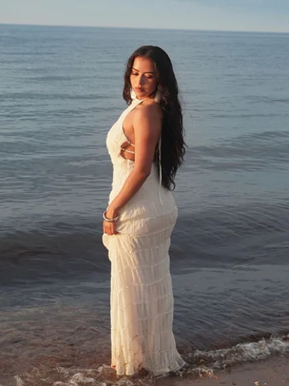 Peppermayo brand new ivory dress